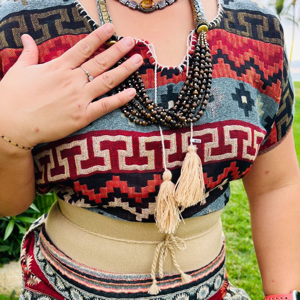 Mexican Embroidered Dress